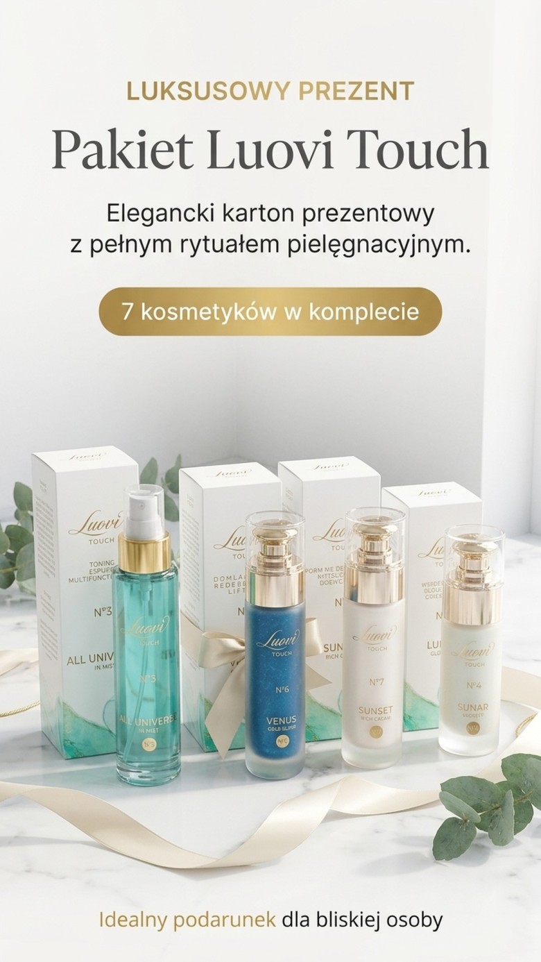 Pakiet: LUOVI Touch Komplet - Morning + Night - Poranny i wieczorny rytuał pielęgnacyjny