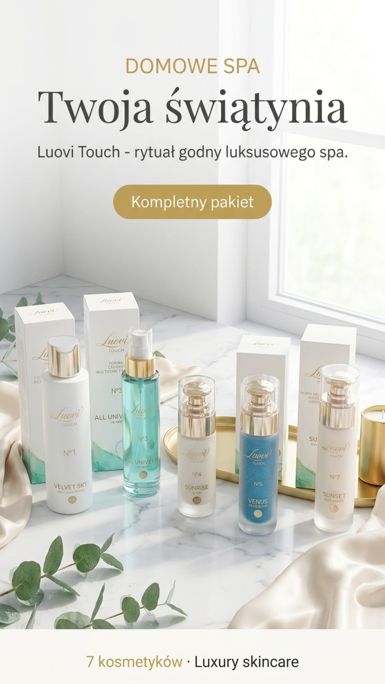 Pakiet: LUOVI Touch Komplet - Morning + Night - Poranny i wieczorny rytuał pielęgnacyjny