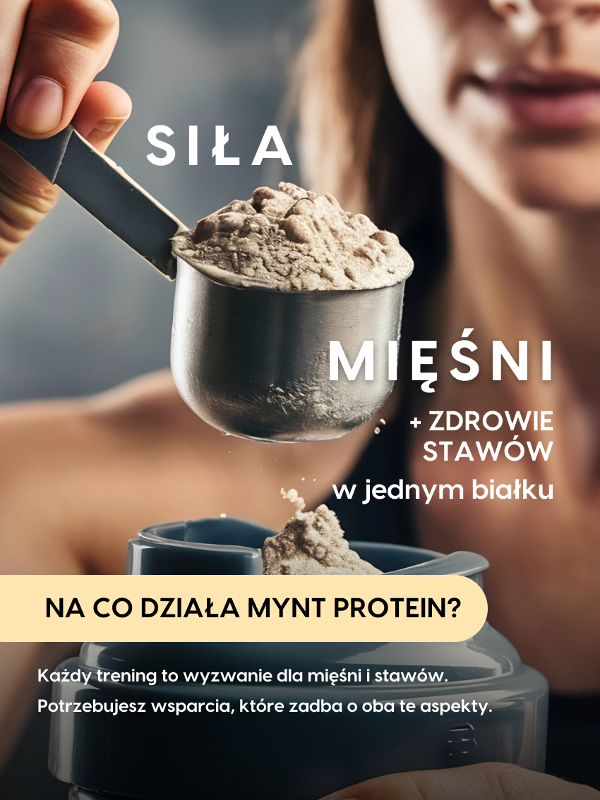 Dla kogo MYNT PROTEIN 750g Cookies – Białko z Kolagenem® dla Mięśni i Stawów
