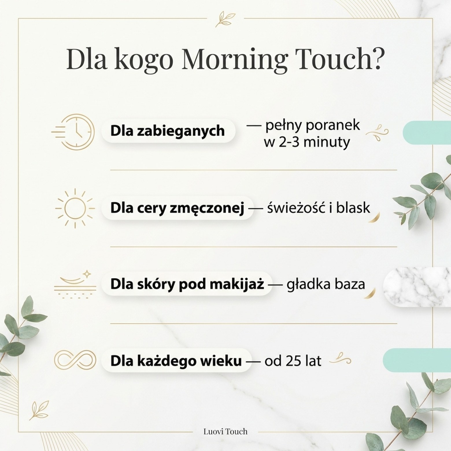 Pakiet: LUOVI Morning Touch - Poranny Rytuał Pielęgnacyjny