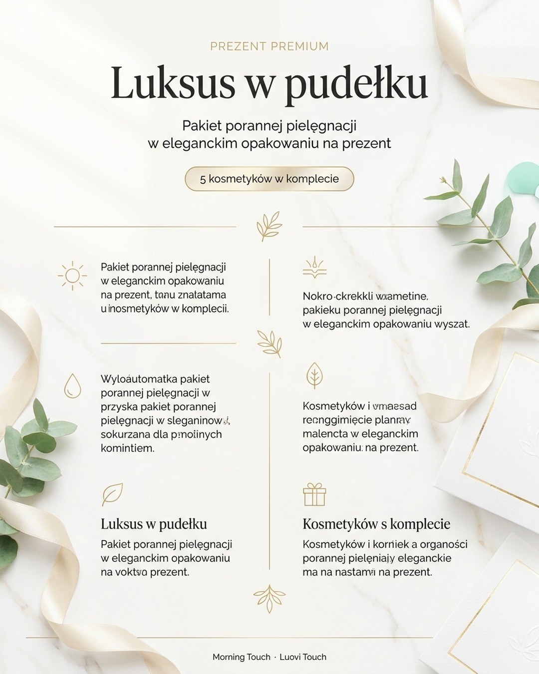 Dla kogo Pakiet: LUOVI Morning Touch