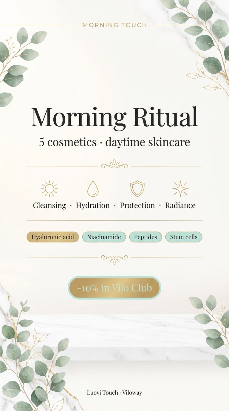 Set: LUOVI Morning Touch - Morning Skincare Ritual — story 1