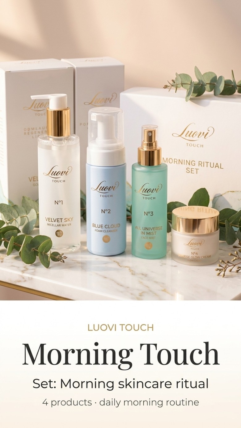 Set: LUOVI Morning Touch - Morning Skincare Ritual