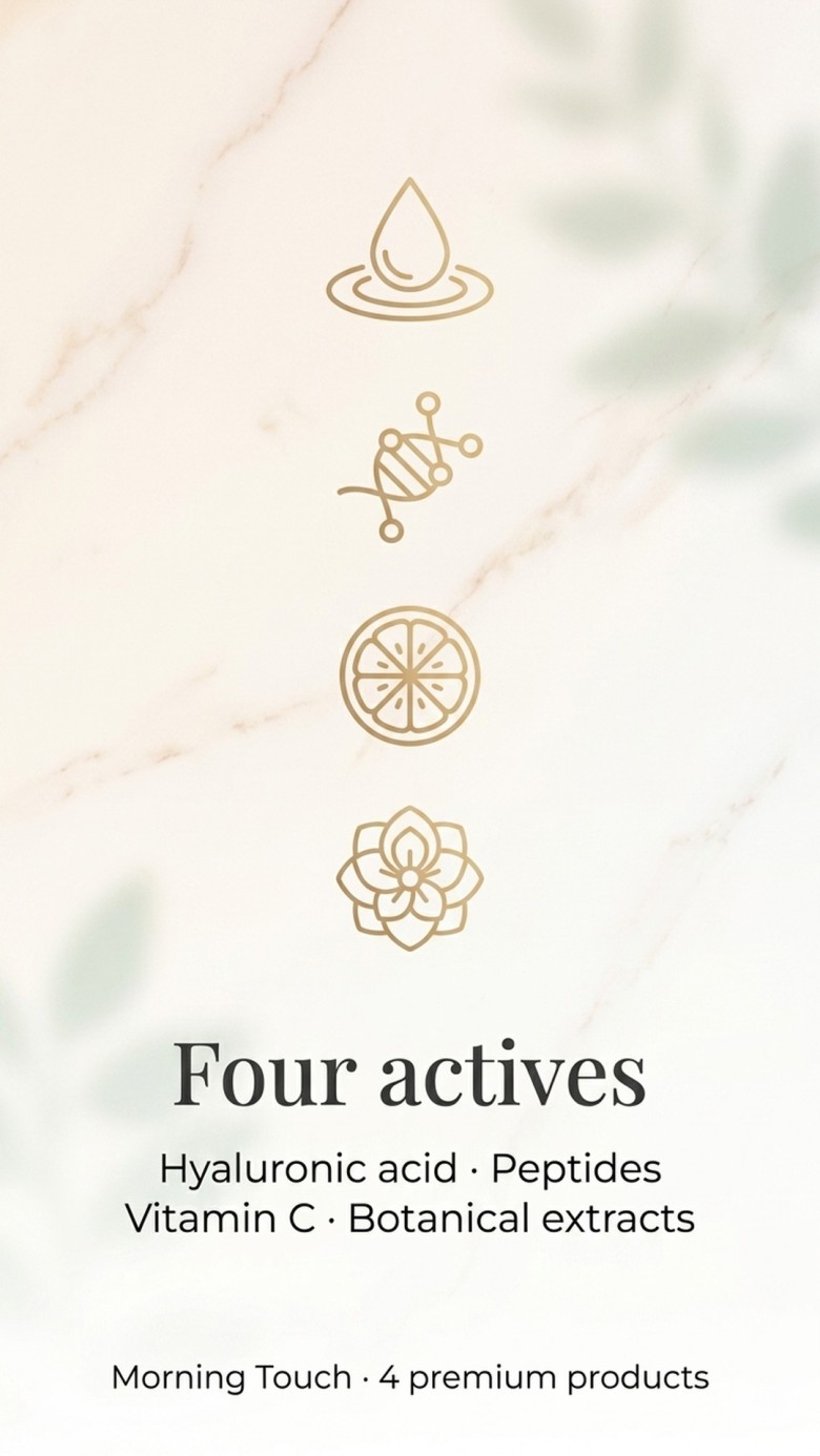 Set: LUOVI Morning Touch - Morning Skincare Ritual