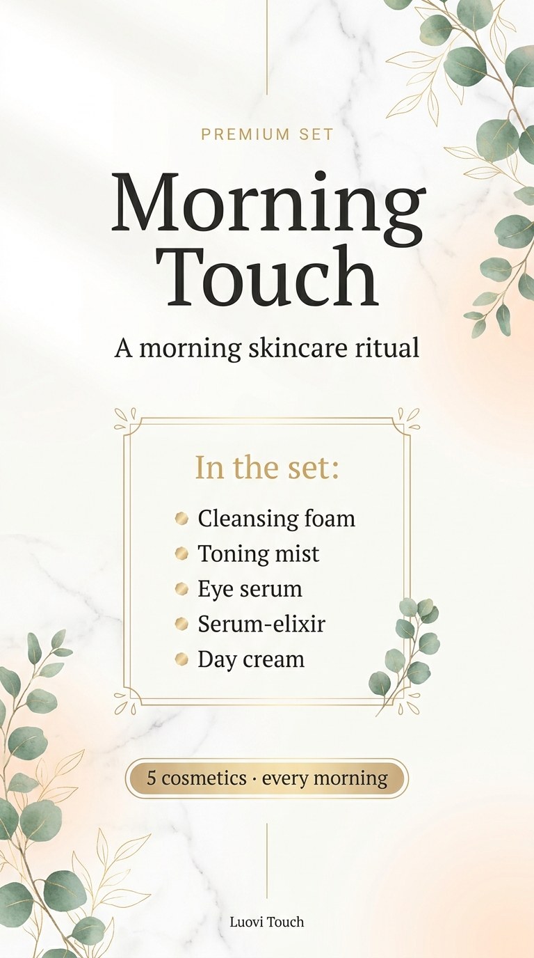 Set: LUOVI Morning Touch - Morning Skincare Ritual — story 4