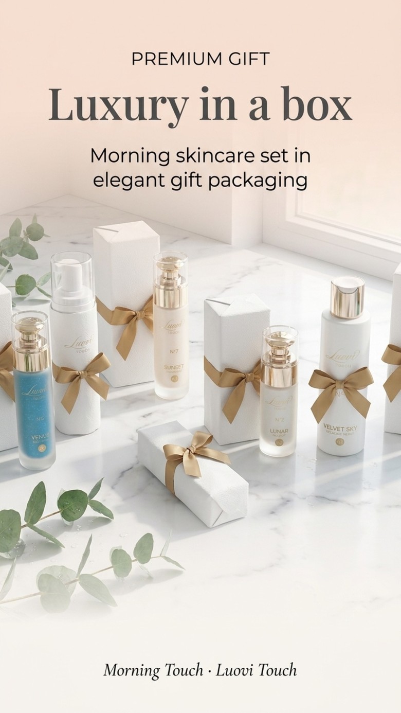 Set: LUOVI Morning Touch - Morning Skincare Ritual