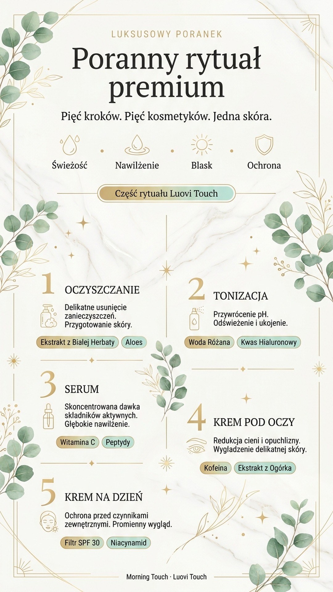 Pakiet: LUOVI Morning Touch - Poranny Rytuał Pielęgnacyjny — story 5