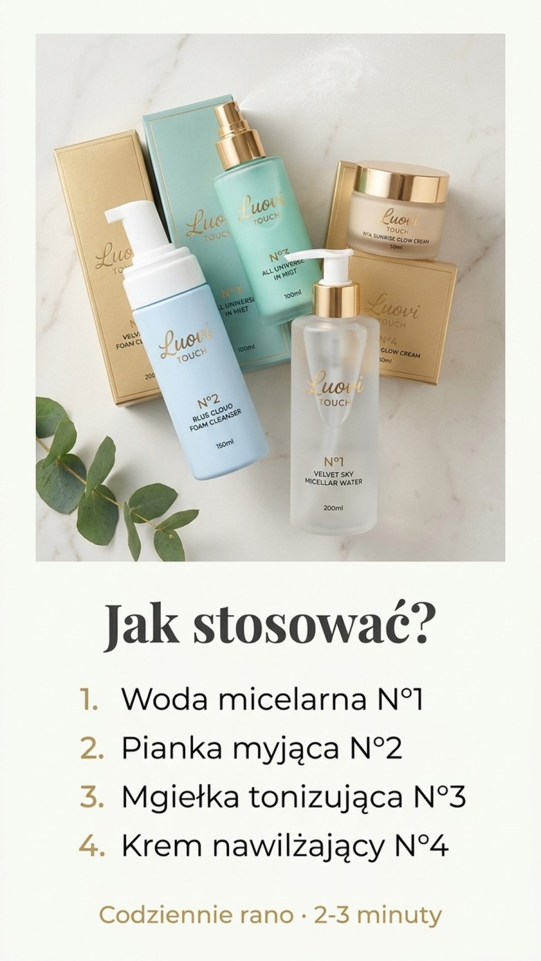 Pakiet: LUOVI Morning Touch - Poranny Rytuał Pielęgnacyjny