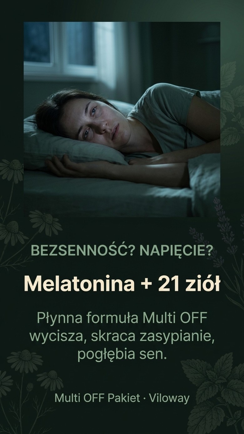 Pakiet: Multi OFF - Suplement plynny na sen i regeneracje - 2x 730 ml