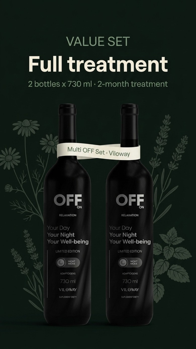 Set: Multi OFF - Liquid supplement for sleep and recovery - 2x 730 ml