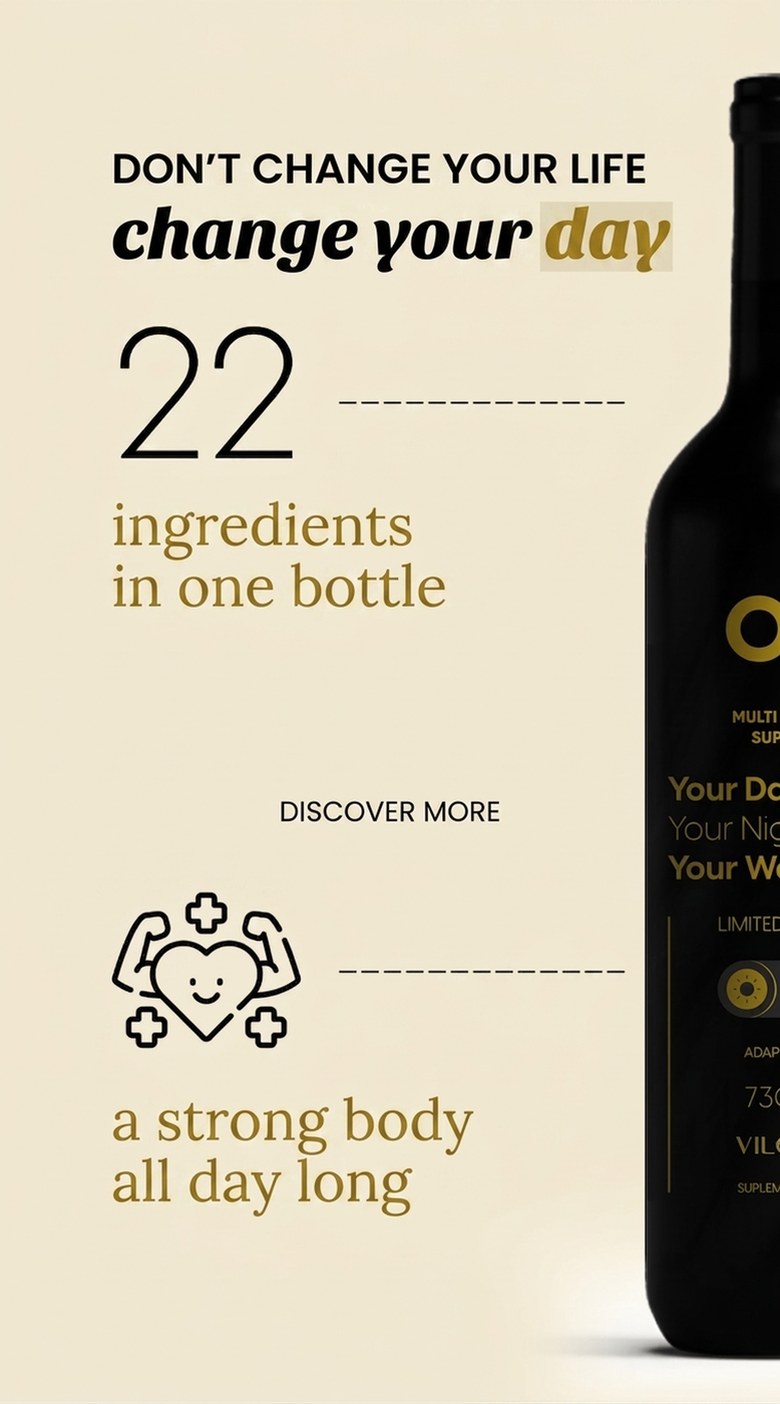 Multi ON 4-Pack - Full 2-month Herbal Course for Energy and Vitality