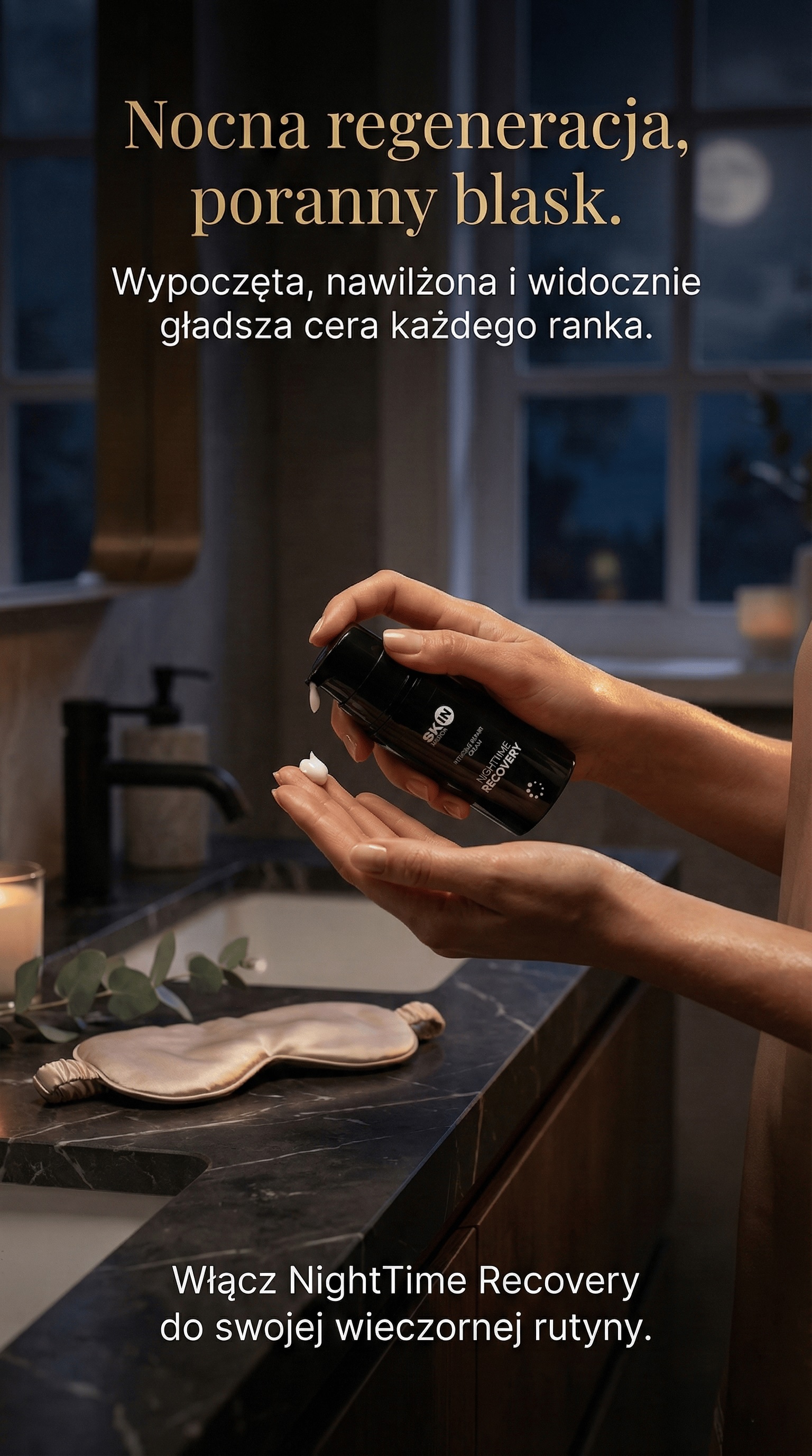 NightTime Recovery - Krem na noc z Peptydami + Niacynamid + Ceramidy - Skin Mission — story 6