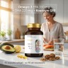 Omega+ - Omega-3 EPA DHA + Coenzyme Q10 for Heart and Brain