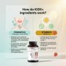 KIDS+ - Probiotics + Vitamin D sugar-free for children 3+