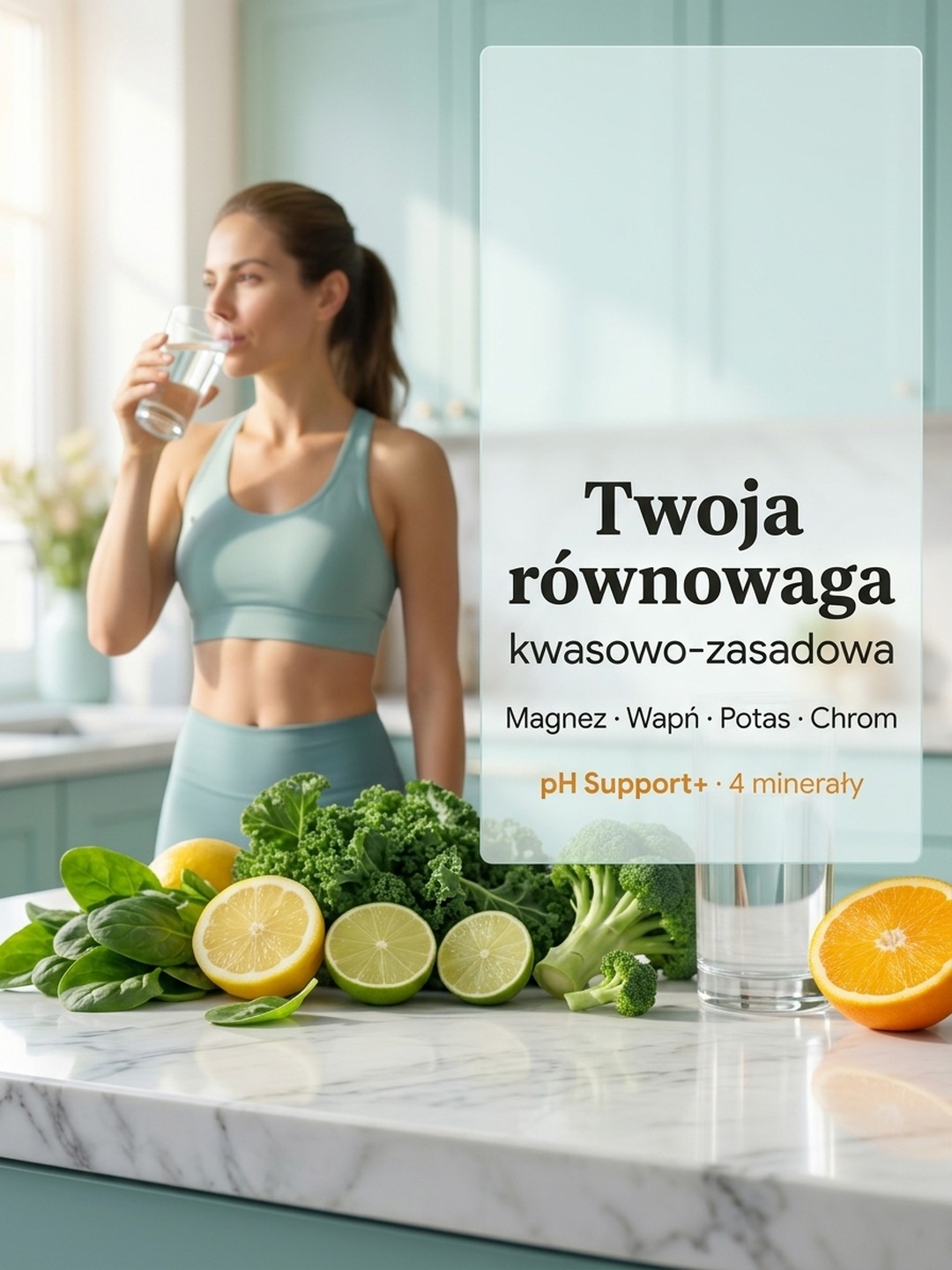 pH Support+ - Magnez cytrynian + Wapń + Potas na równowagę kwasowo-zasadową — story 1
