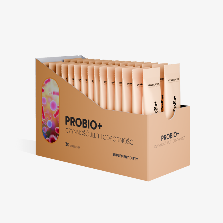 ProBio+ - 19 szczepów (18 bakterii + drożdże) na zdrowe jelita