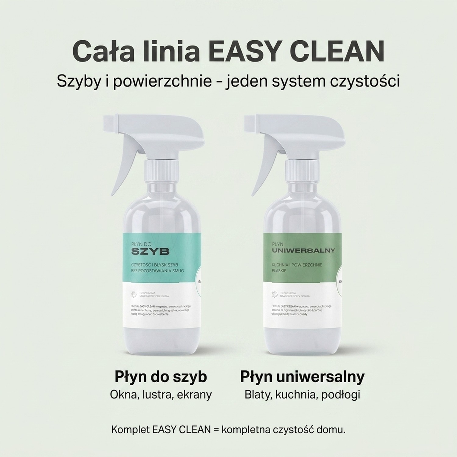 Płyn Uniwersalny Easy Clean 500 ml - Kuchnia i powierzchnie