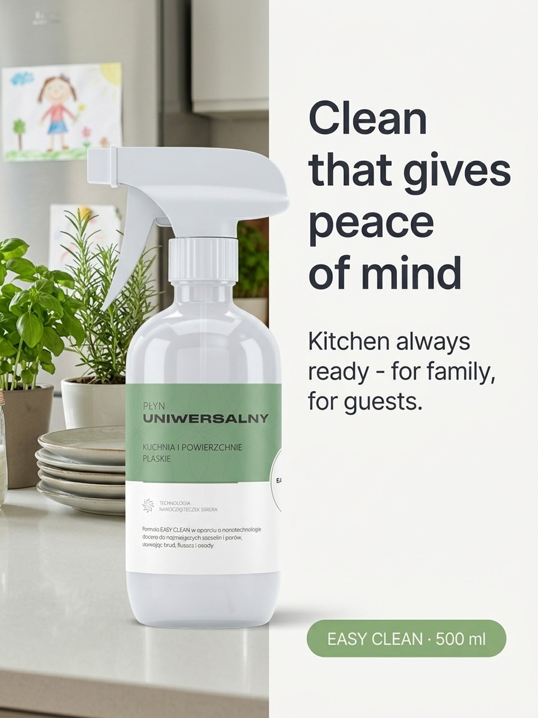 Who is Universal cleaner Easy Clean 500 ml for?