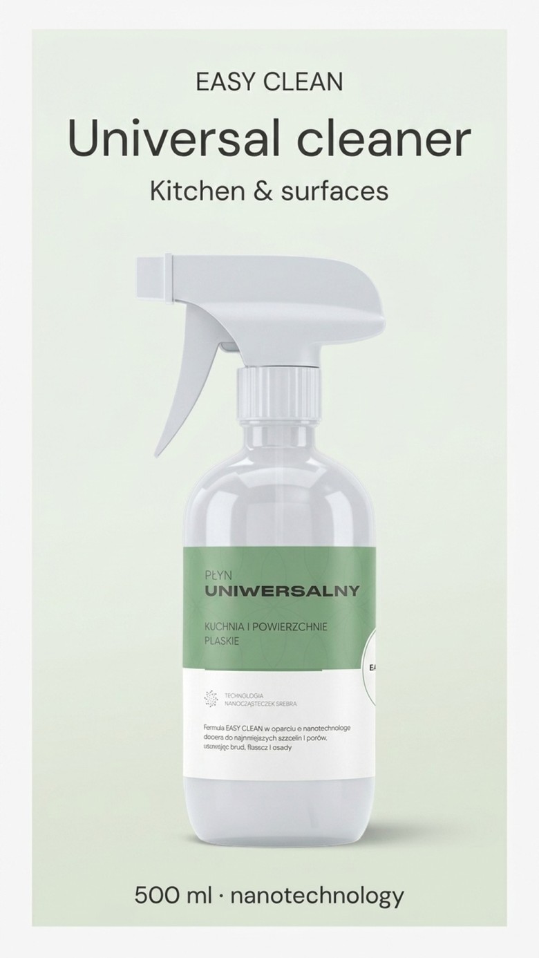 EASY CLEAN - Universal cleaner 500 ml - Kitchen & surfaces