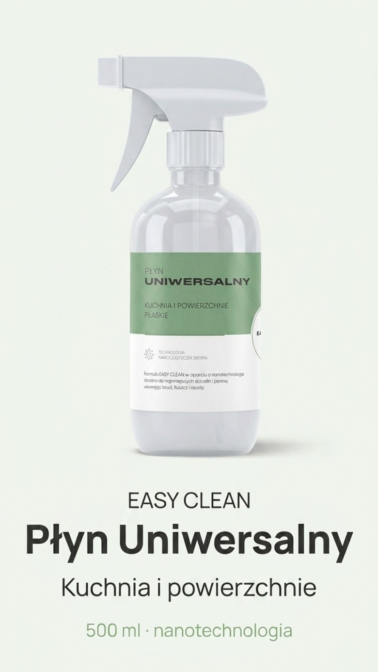 EASY CLEAN - Płyn Uniwersalny 500 ml - Kuchnia i powierzchnie