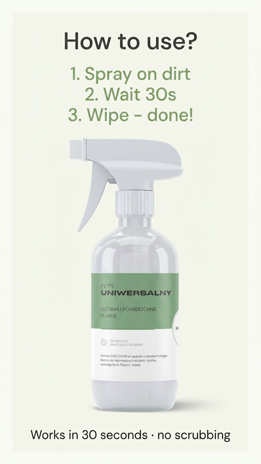 Universal cleaner Easy Clean 500 ml - Kitchen & surfaces — story 6