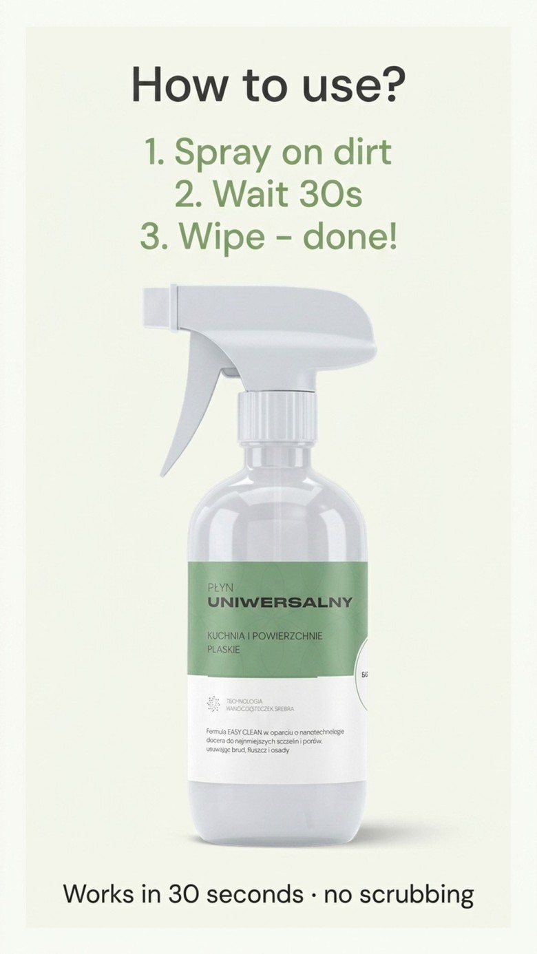 EASY CLEAN - Universal cleaner 500 ml - Kitchen & surfaces