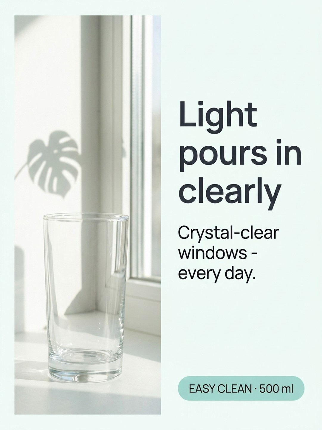 Who is Window cleaner Easy Clean 500 ml for?