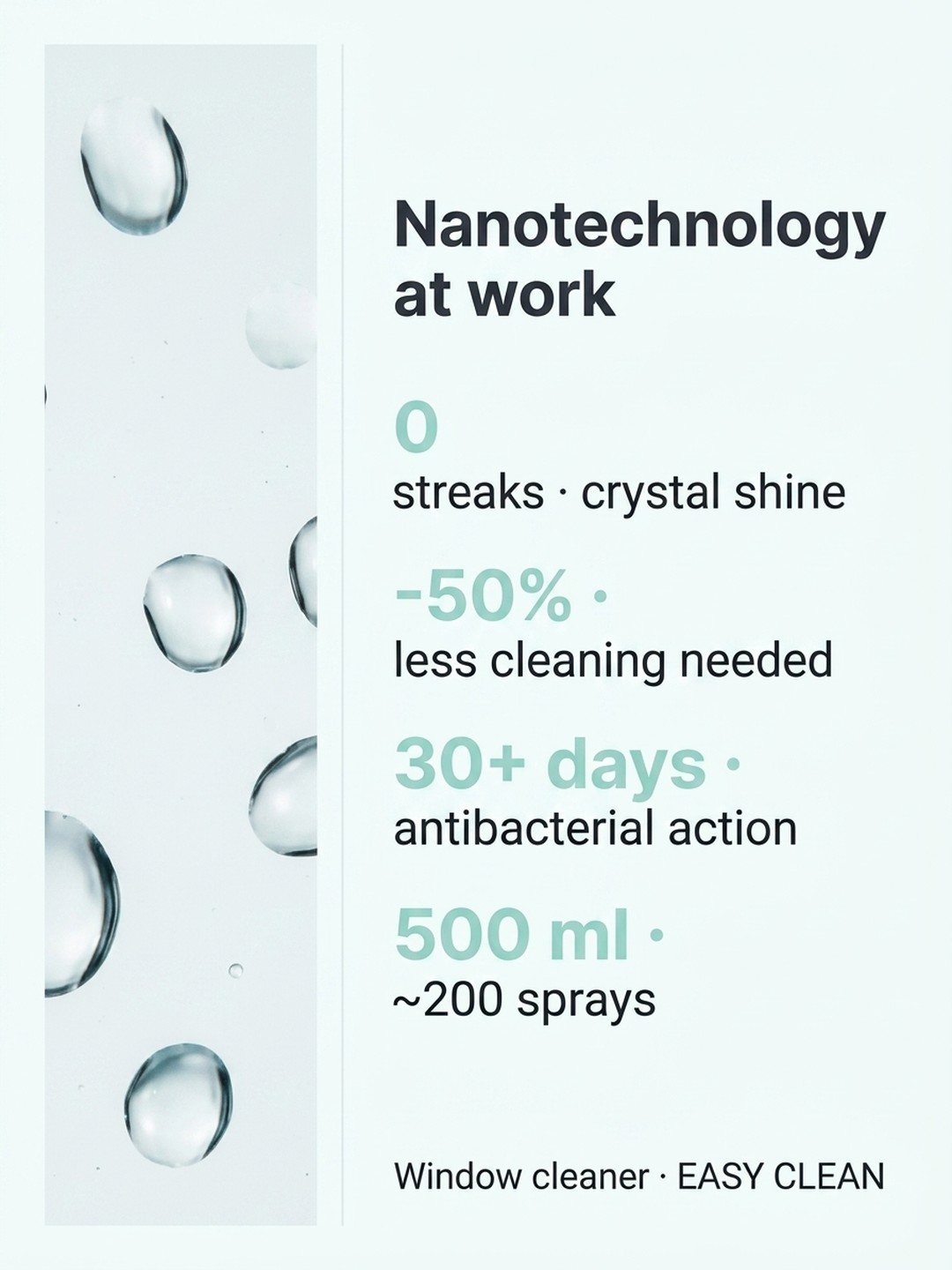 Who is Window cleaner Easy Clean 500 ml for?