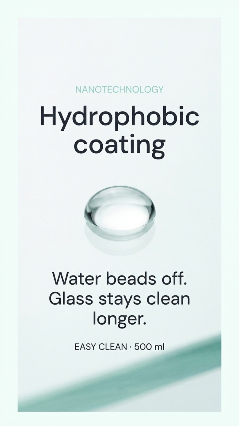 EASY CLEAN - Window cleaner 500 ml - Nanotechnology + silver