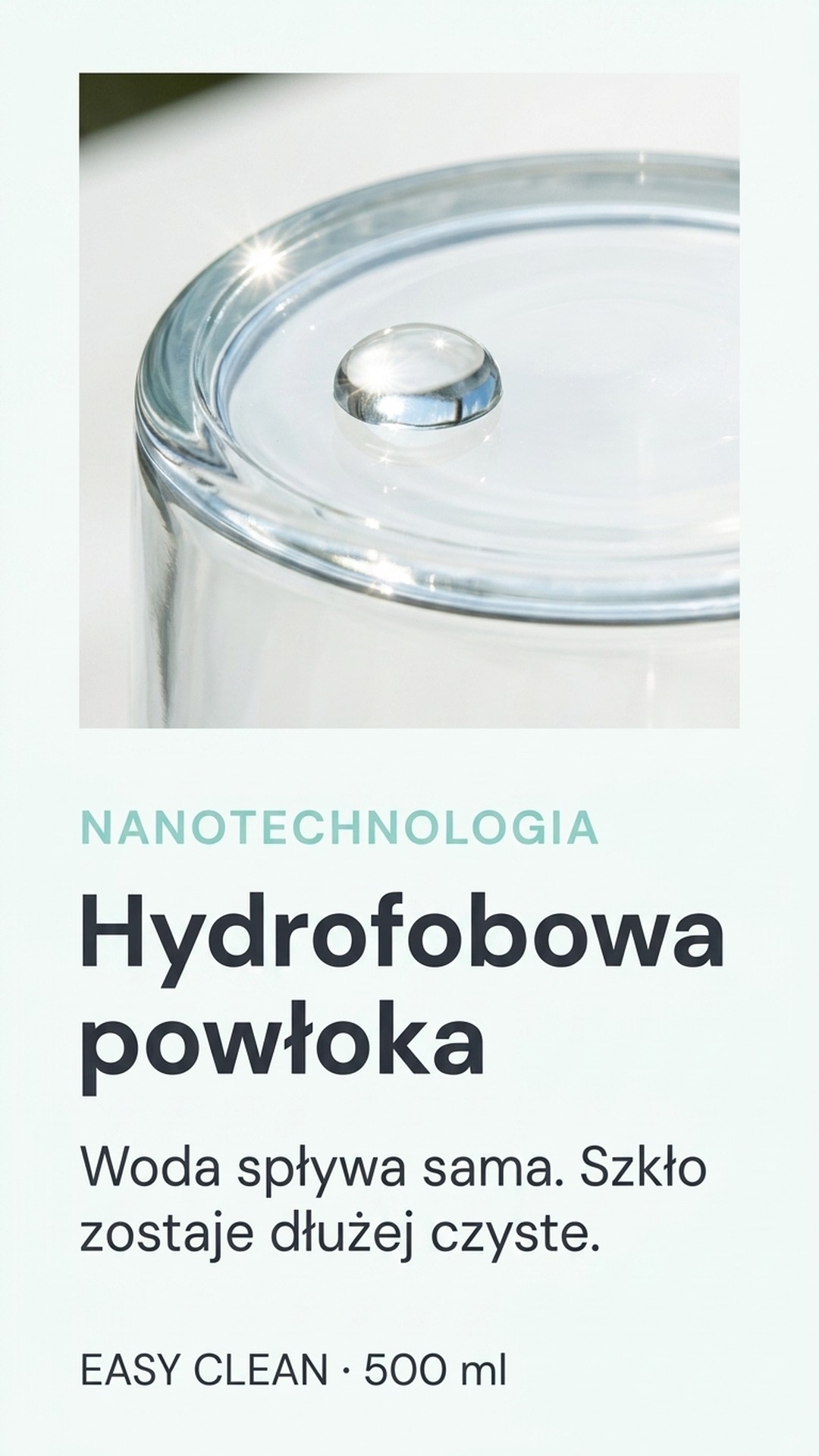 Płyn do szyb Easy Clean 500 ml - Nanotechnologia + srebro — story 2