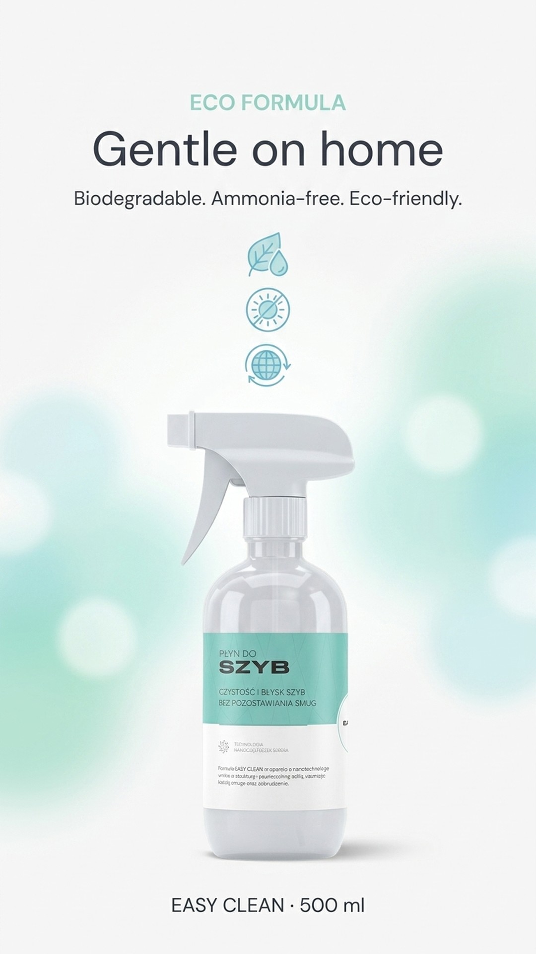 Window cleaner Easy Clean 500 ml - Nanotechnology + silver — story 4