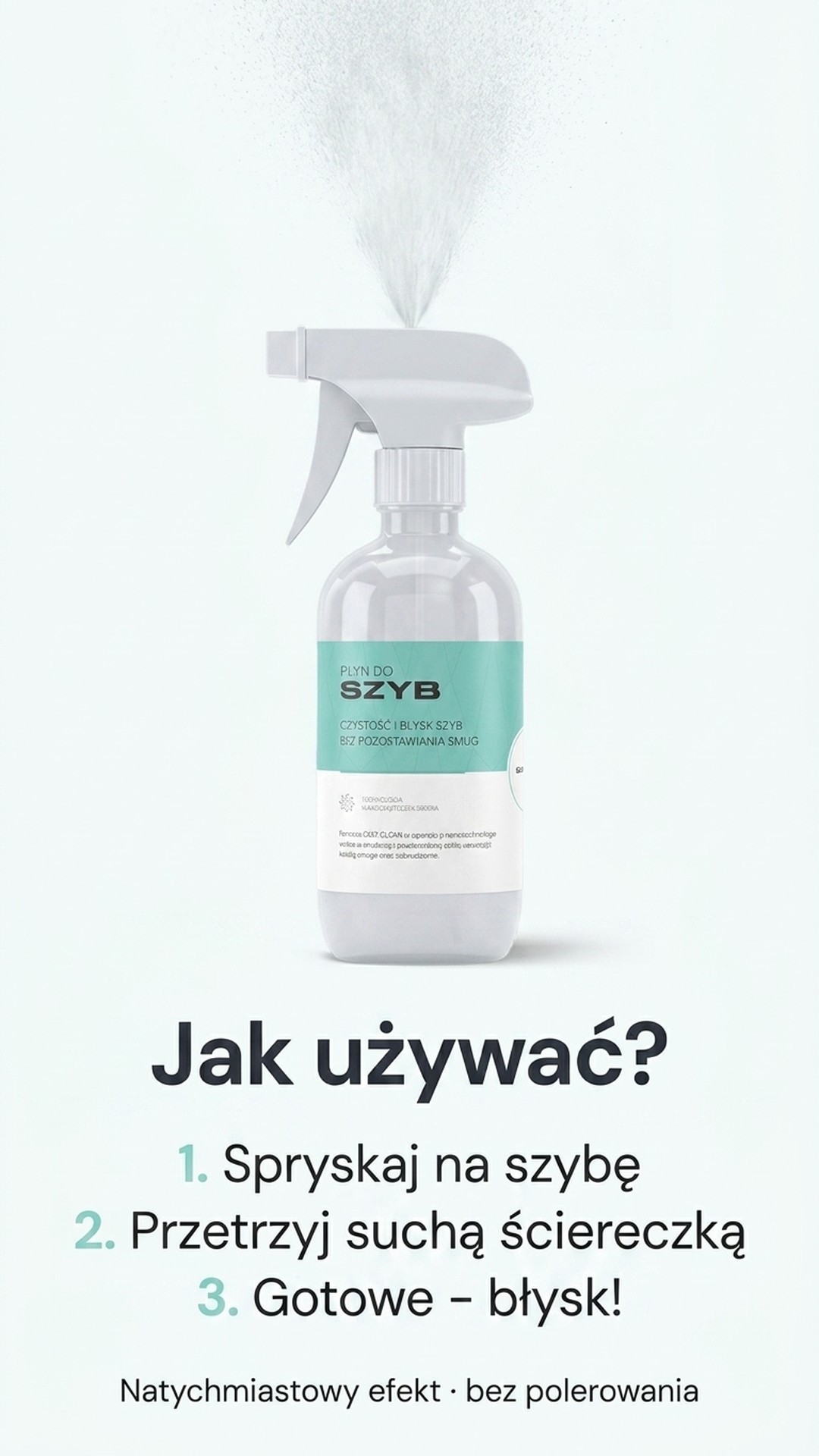 Płyn do szyb Easy Clean 500 ml - Nanotechnologia + srebro — story 6