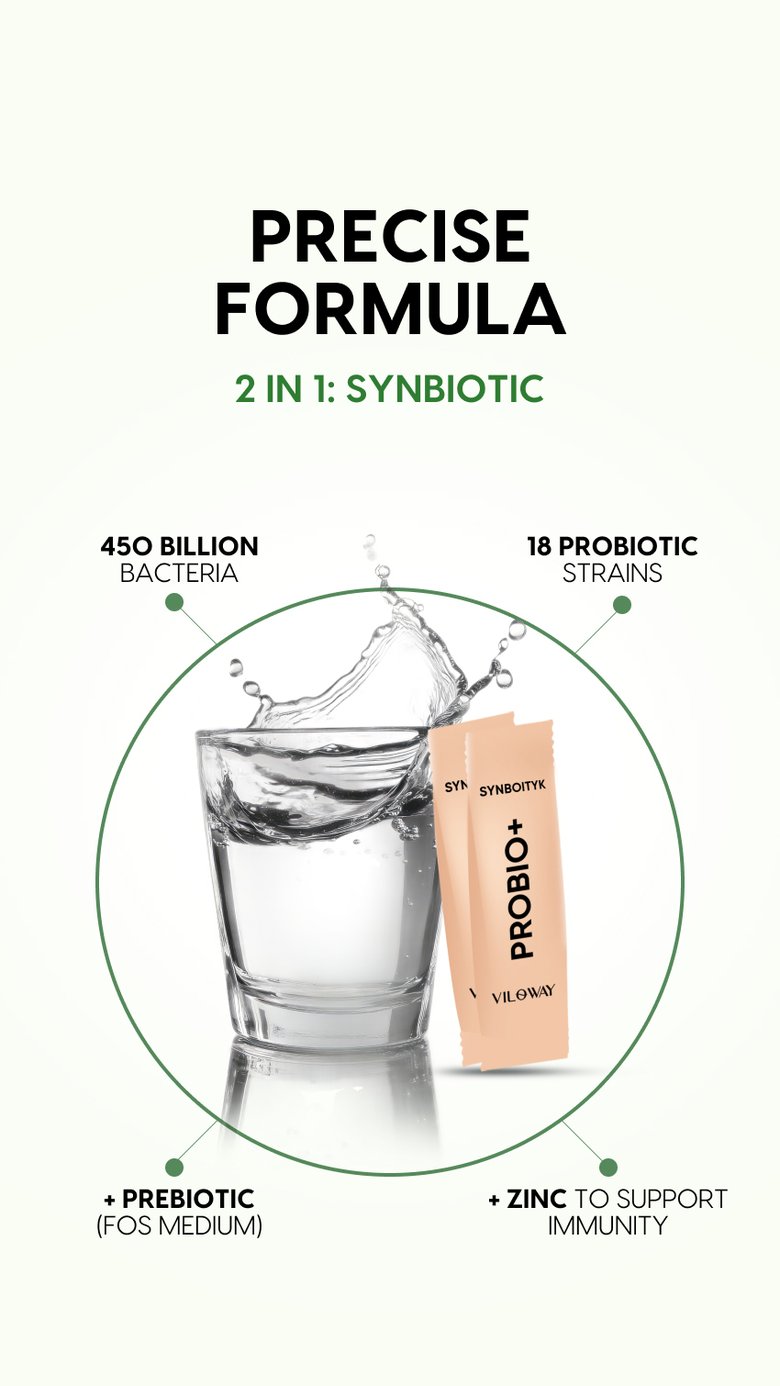 ProBio+ - 19 Strains (18 Bacteria + Yeast) for Healthy Gut