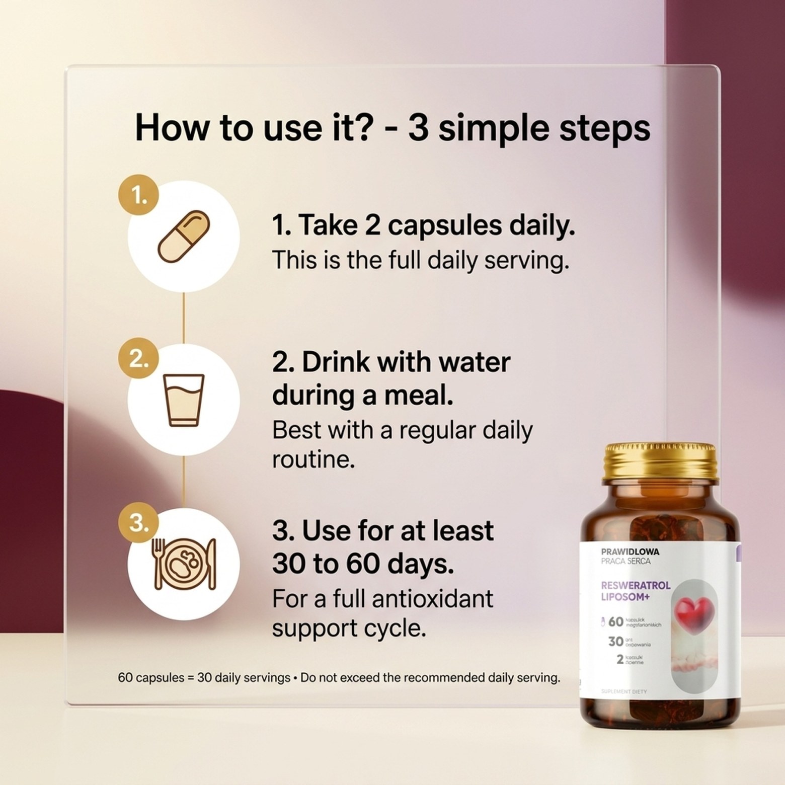 Resveratrol Liposom+ - Grape Vine 95% OPC in Liposomal Technology