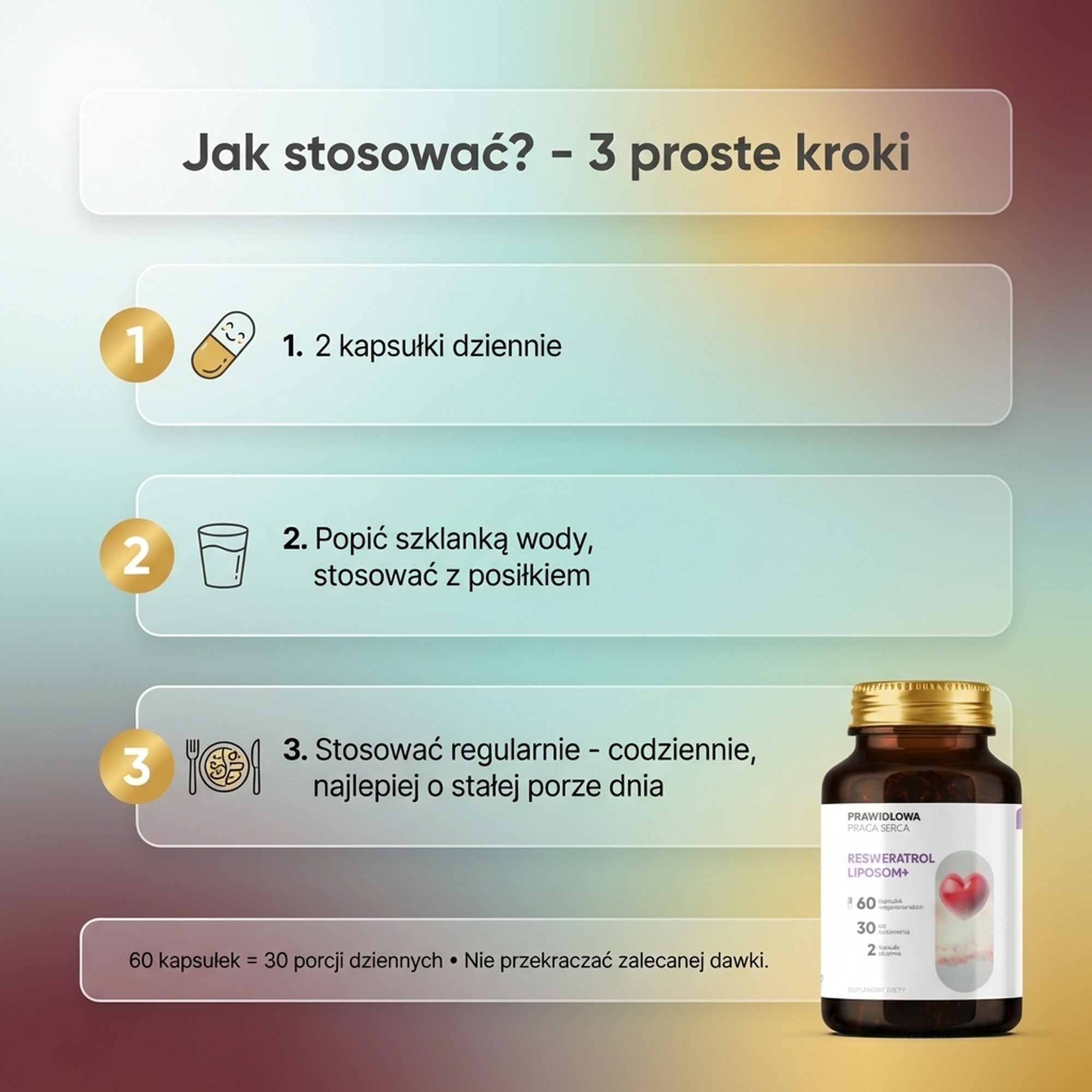 Resweratrol Liposom+ - Winorośl 95% OPC w technologii liposomalnej