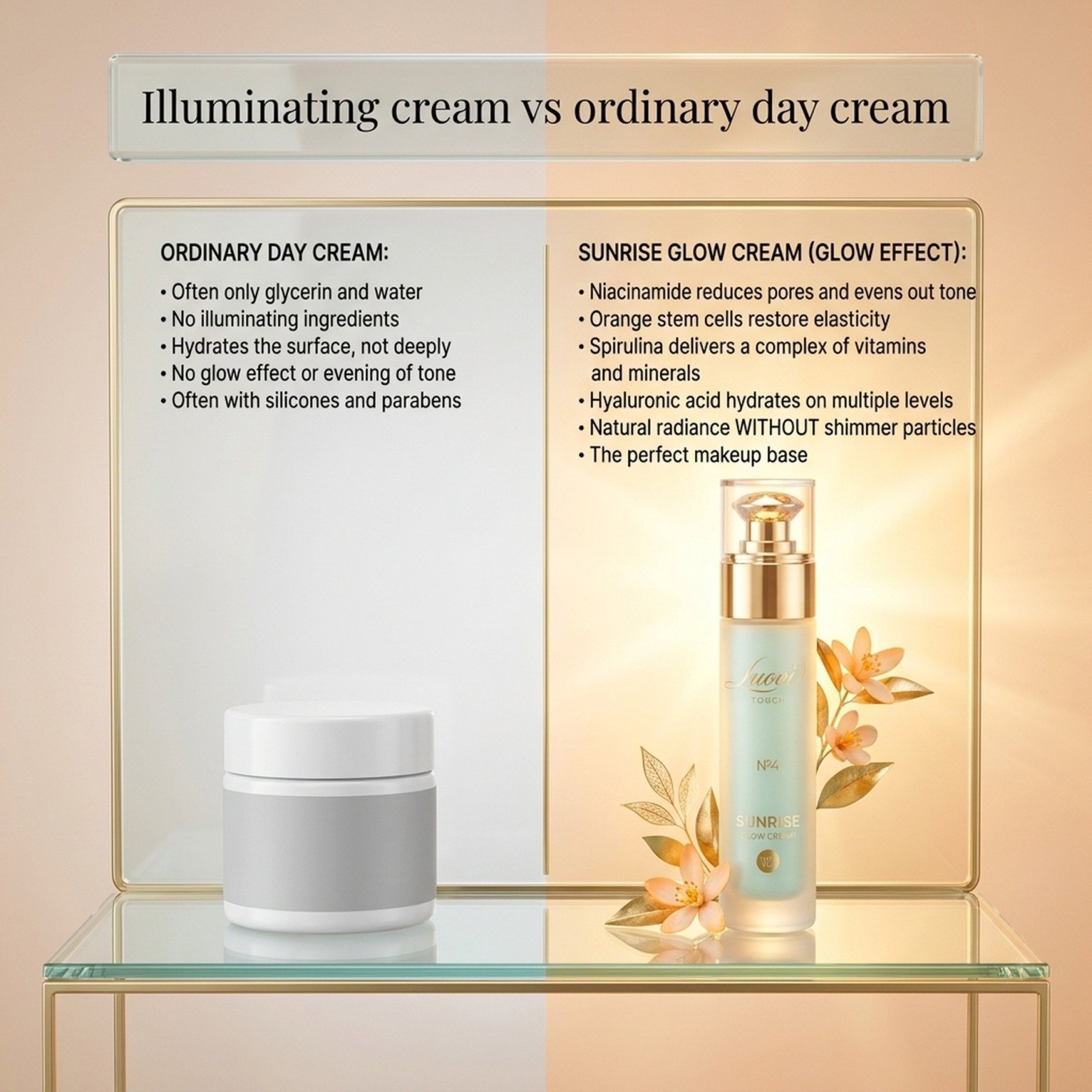 Sunrise Glow Cream No. 4 – Luovi Touch