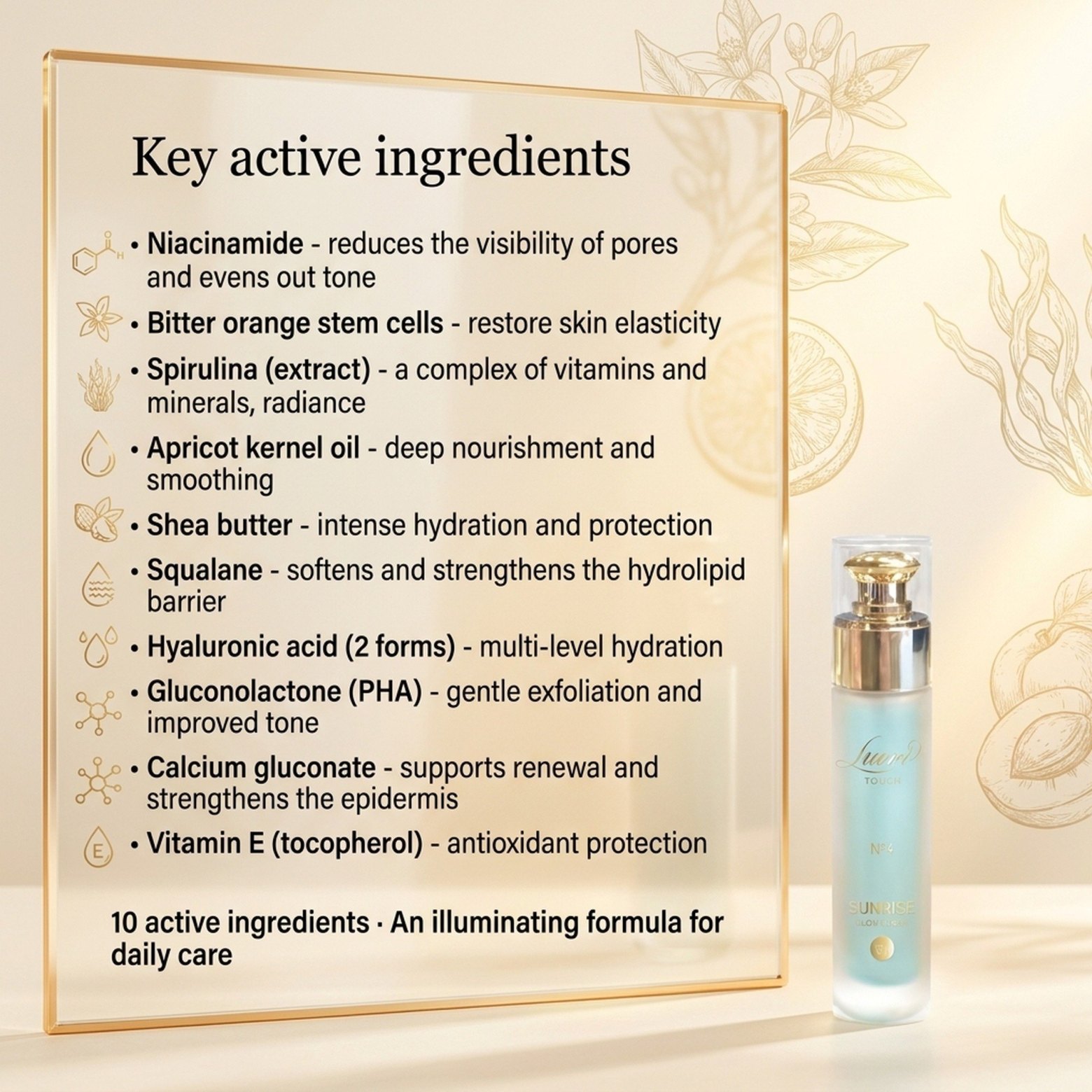 Sunrise Glow Cream No. 4 – Luovi Touch
