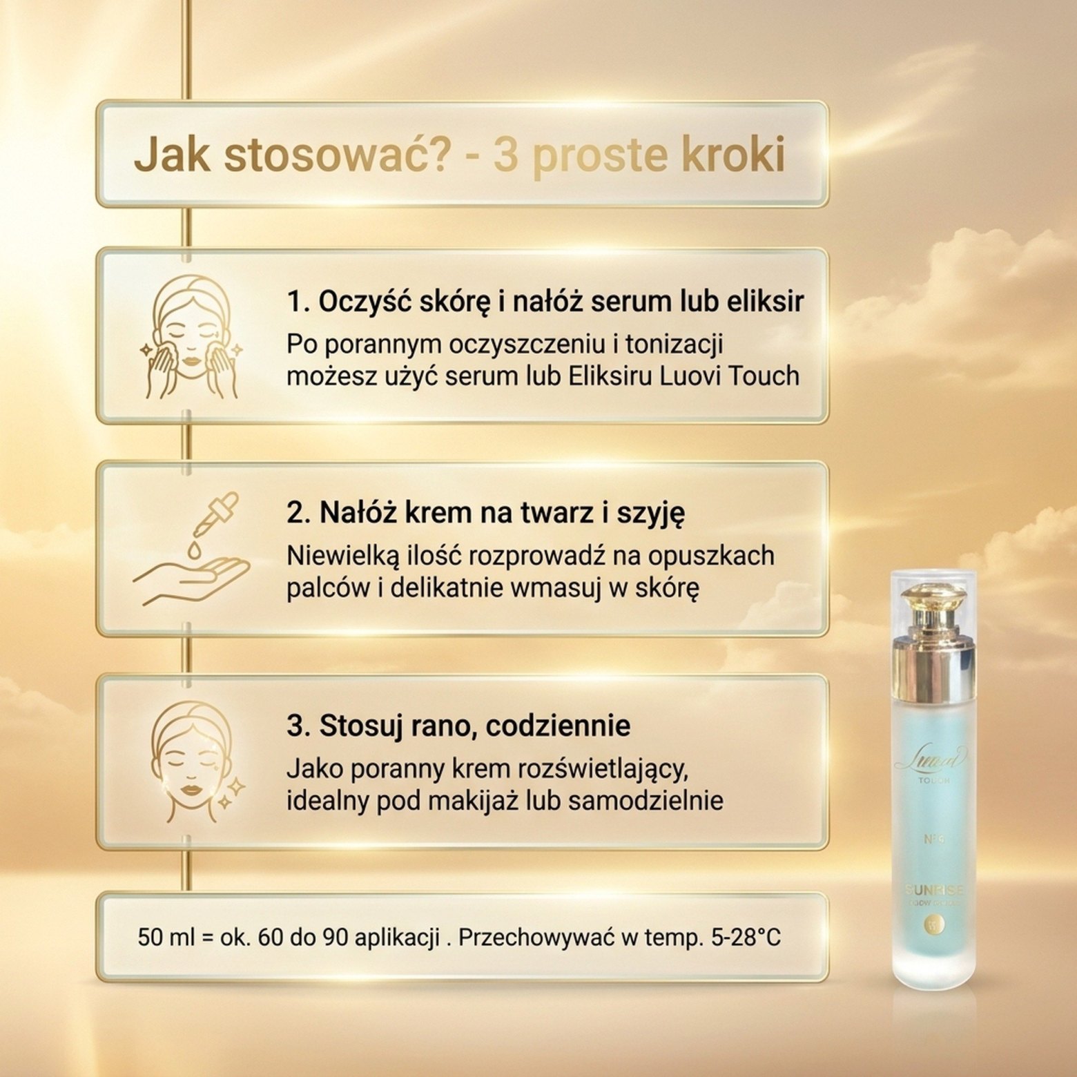 Sunrise Glow Cream No. 4 – Luovi Touch