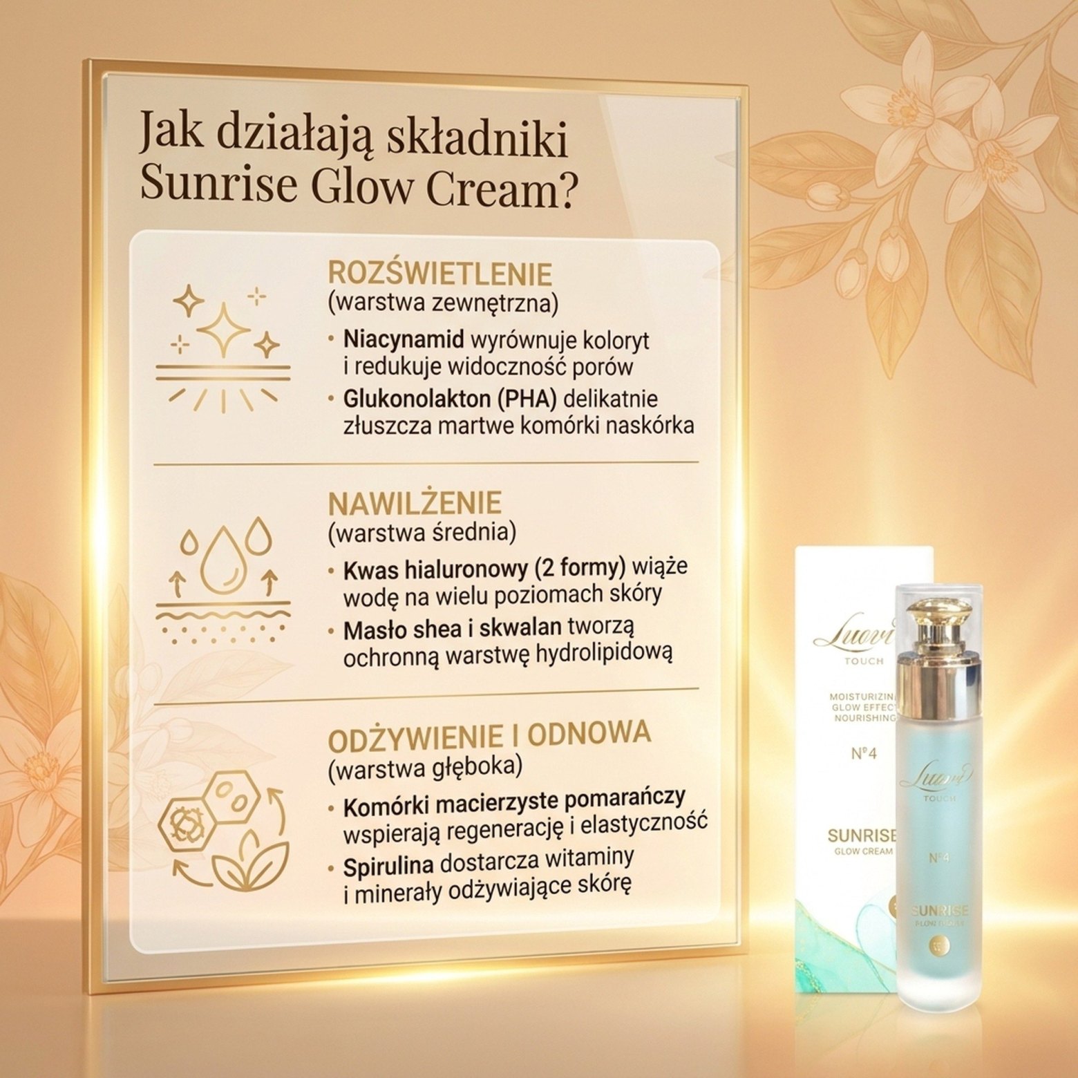 Sunrise Glow Cream No. 4 – Luovi Touch