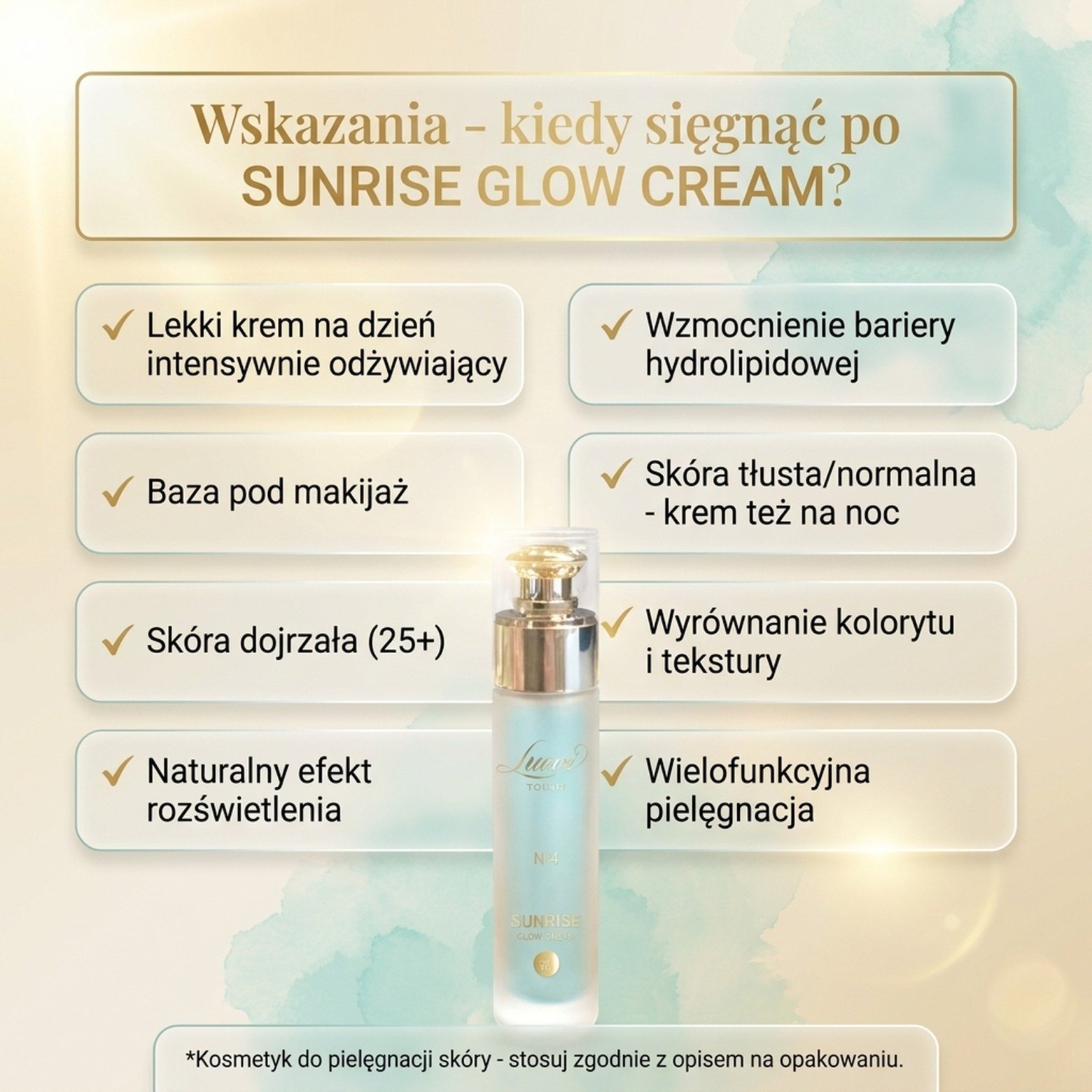 Sunrise Glow Cream No. 4 – Luovi Touch