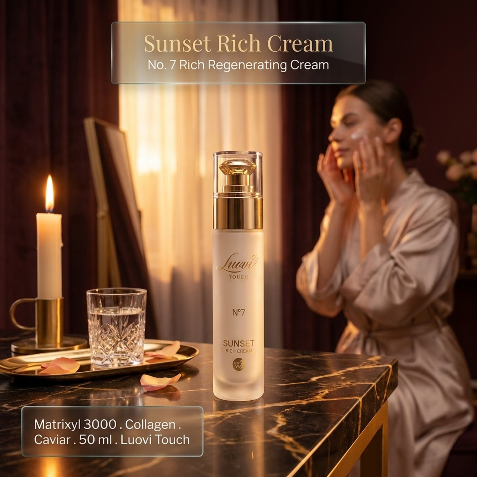 Sunset Rich Cream No. 7 – Luovi Touch