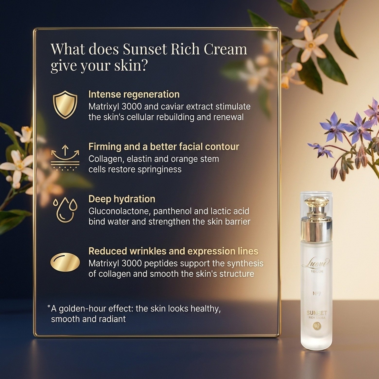 Sunset Rich Cream No. 7 – Luovi Touch