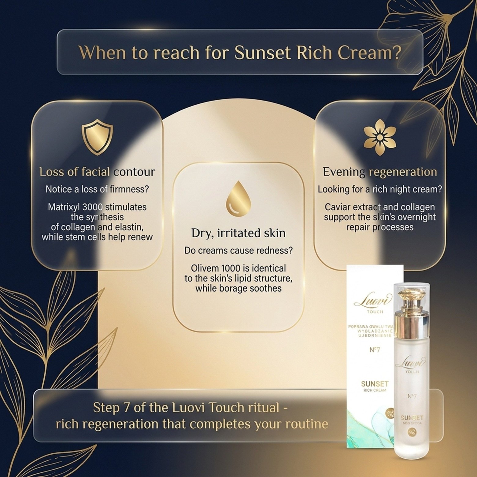 Sunset Rich Cream No. 7 – Luovi Touch