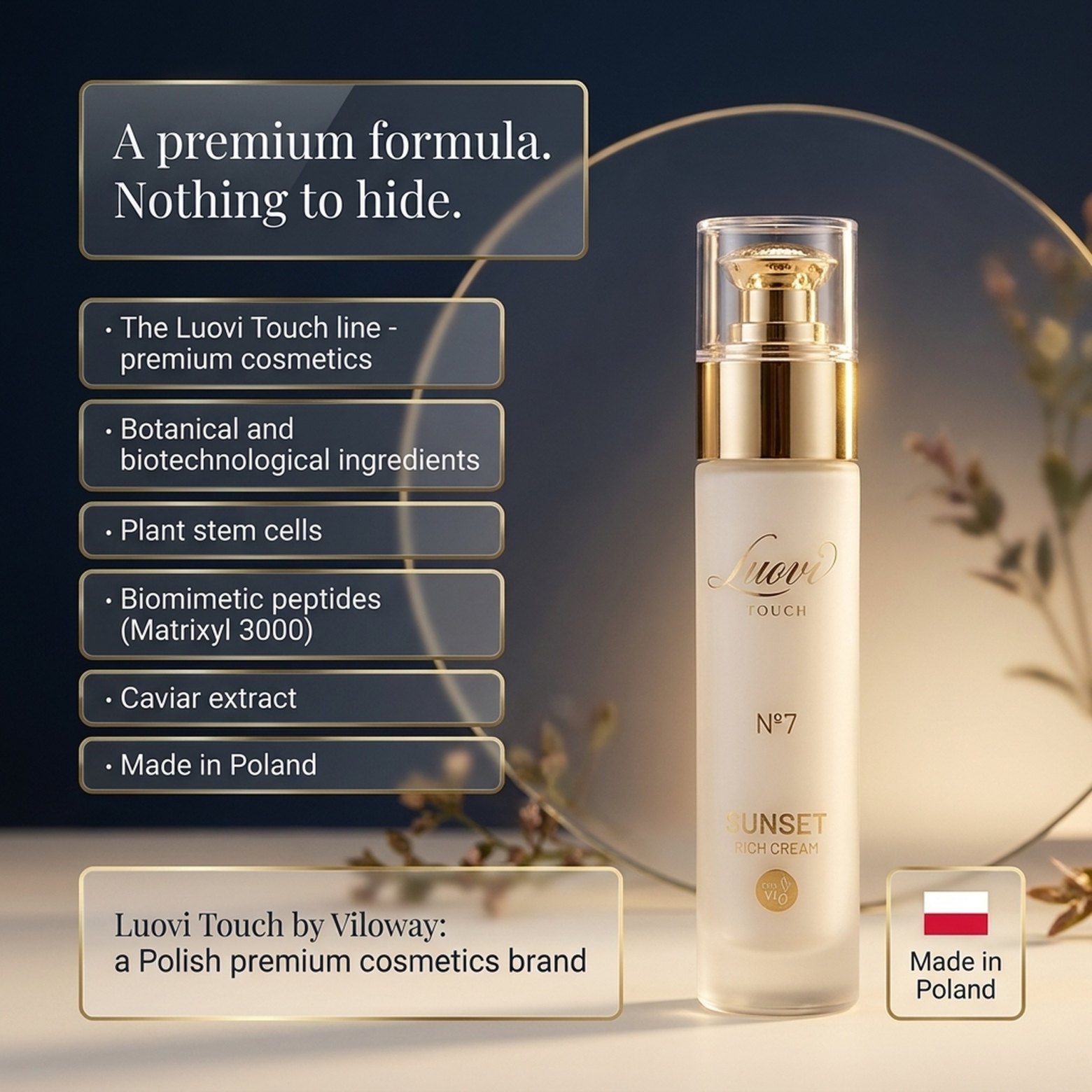 Sunset Rich Cream No. 7 – Luovi Touch