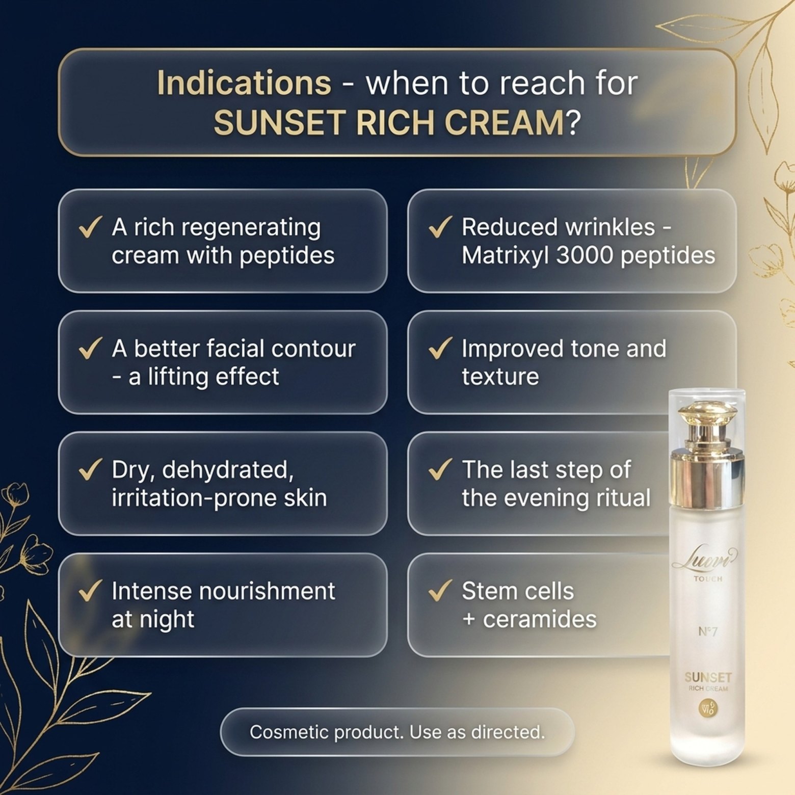 Sunset Rich Cream No. 7 – Luovi Touch