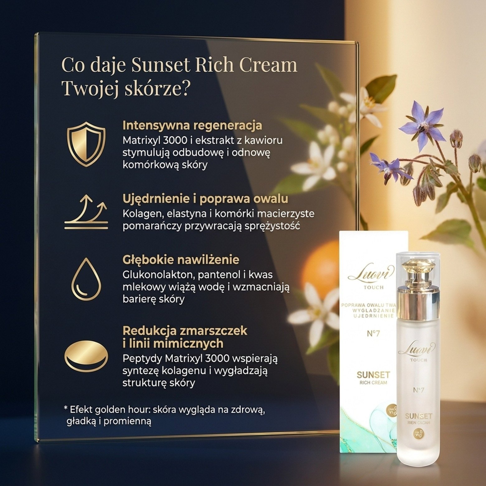 Sunset Rich Cream No. 7 – Luovi Touch