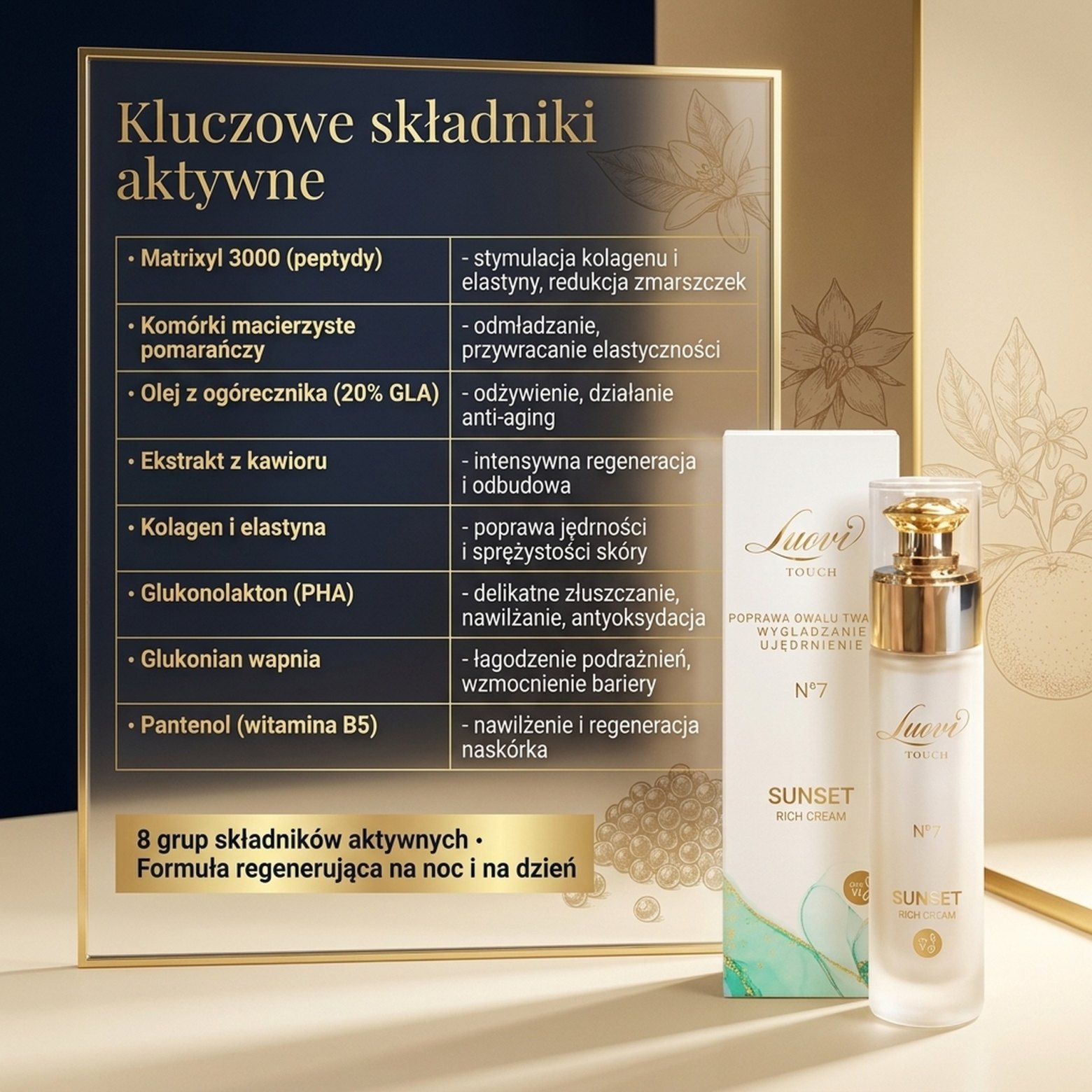 Sunset Rich Cream No. 7 – Luovi Touch