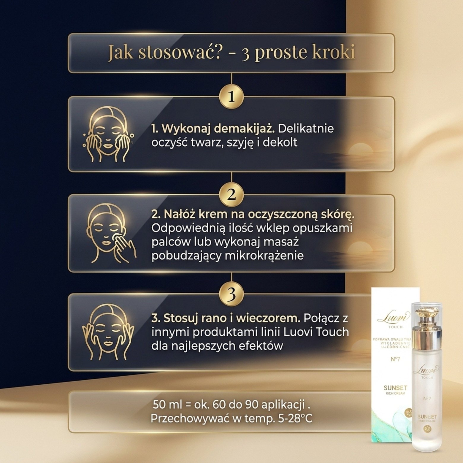 Sunset Rich Cream No. 7 – Luovi Touch
