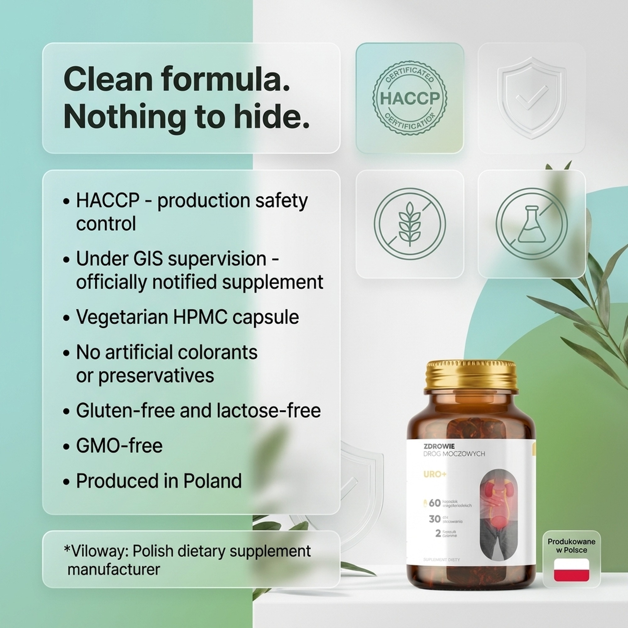 Uro Vitalis - Punarnava + Nettle + Pumpkin Seed for Urinary Routine