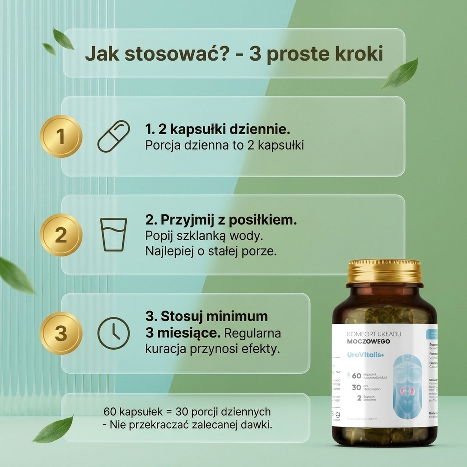 Uro Vitalis - Punarnawa + Pokrzywa + Nasiona dyni na układ moczowy